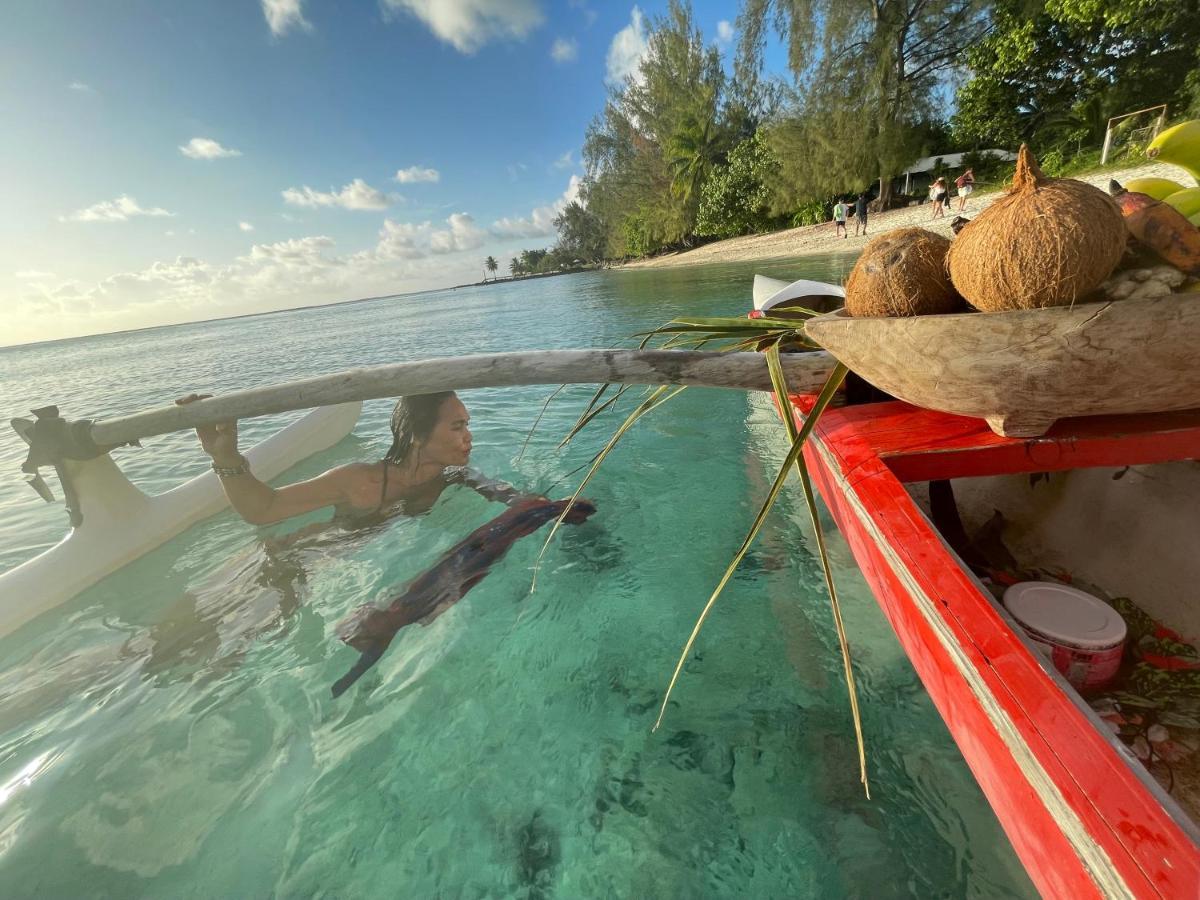 파레 Manava Huahine Beach House 아파트 외부 사진