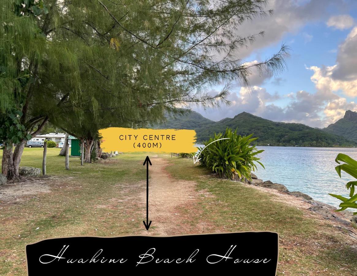파레 Manava Huahine Beach House 아파트 외부 사진