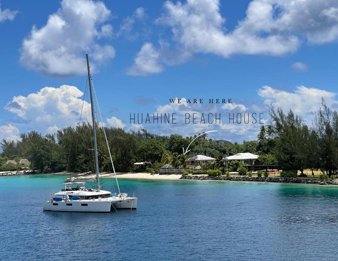 파레 Manava Huahine Beach House 아파트 외부 사진