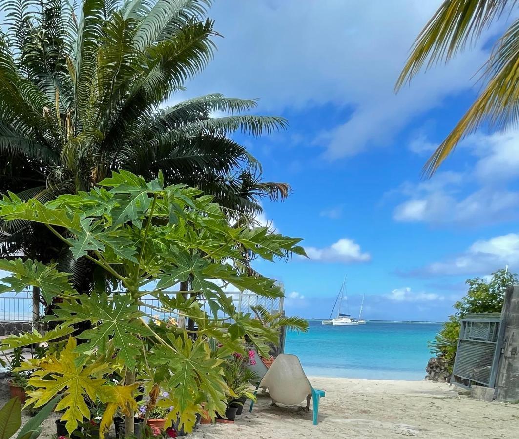파레 Manava Huahine Beach House 아파트 외부 사진