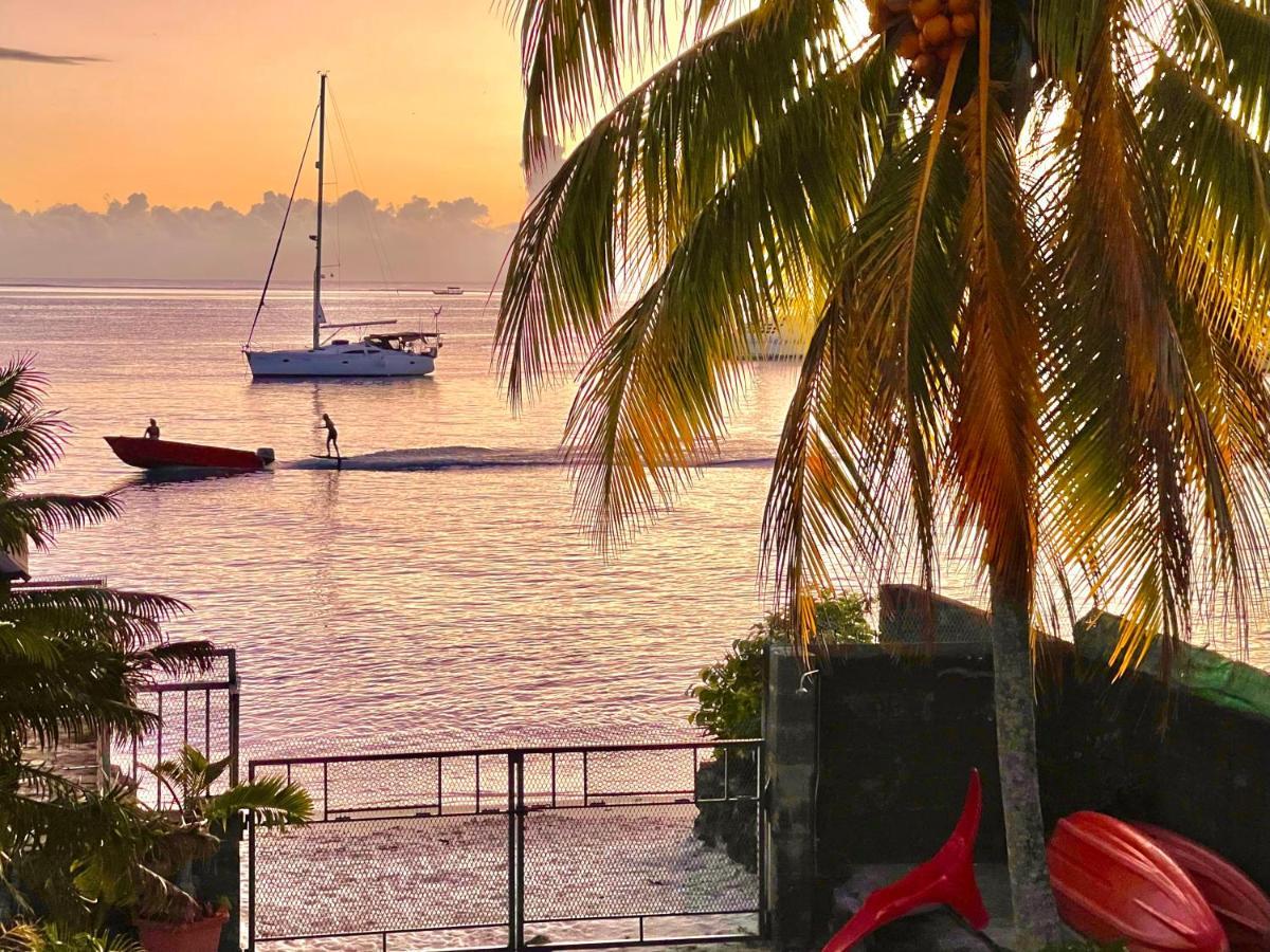 파레 Manava Huahine Beach House 아파트 외부 사진